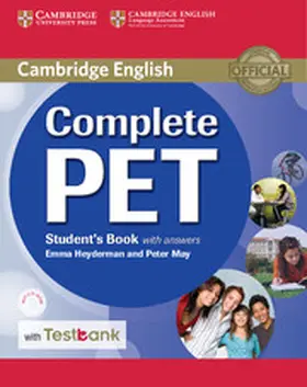 Heyderman / May |  Complete PET Student's Book with Answers with CD-ROM and Testbank | Medienkombination |  Sack Fachmedien