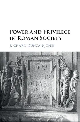 Duncan-Jones |  Power and Privilege in Roman Society | Buch |  Sack Fachmedien