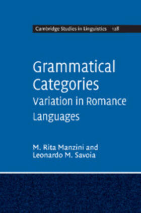 Manzini / Savoia |  Grammatical Categories | Buch |  Sack Fachmedien