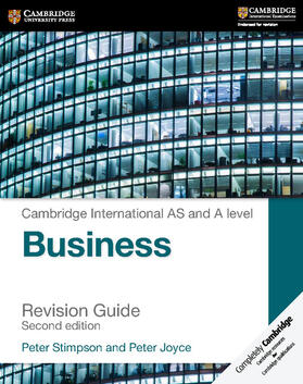 Stimpson / Joyce |  Cambridge International AS and A Level Business Revision Guide | Buch |  Sack Fachmedien