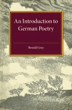 Gray |  An Introduction to German Poetry | Buch |  Sack Fachmedien