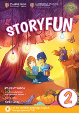 Saxby |  Storyfun for Starters Level 2 Student's Book with Online Activities and Home Fun Booklet 2 | Buch |  Sack Fachmedien