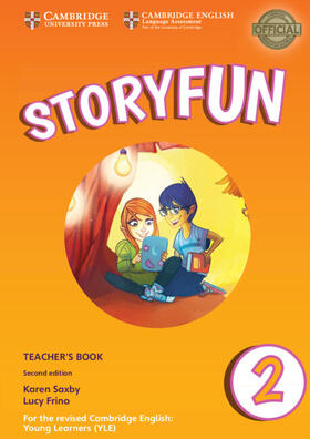 Saxby / Frino |  Storyfun for Starters Level 2 Teacher's Book with Audio | Buch |  Sack Fachmedien