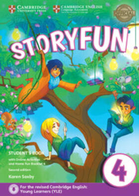 Saxby |  Storyfun for Movers Level 4 Student's Book with Online Activities and Home Fun Booklet 4 | Buch |  Sack Fachmedien