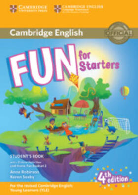 Robinson / Saxby |  Fun for Starters Student's Book with Online Activities with Audio and Home Fun Booklet 2 | Buch |  Sack Fachmedien