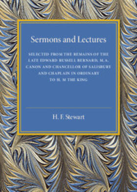 Bernard |  Sermons and Lectures | Buch |  Sack Fachmedien