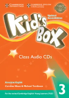 Nixon / Tomlinson |  Kid's Box Level 3 Class Audio CDs (3) American English | Sonstiges |  Sack Fachmedien