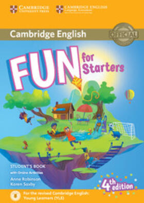 Robinson / Saxby |  Fun for Starters Student's Book with Online Activities with Audio | Buch |  Sack Fachmedien