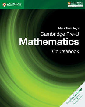 Hennings |  Cambridge Pre-U Mathematics Coursebook | Buch |  Sack Fachmedien