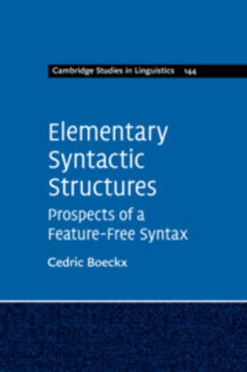 Boeckx |  Elementary Syntactic Structures | Buch |  Sack Fachmedien