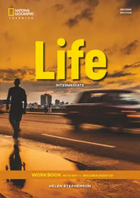 Stephenson |  Life - Second Edition B1.2/B2.1: Intermediate - Workbook + Audio-CD + Key | Buch |  Sack Fachmedien