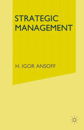 Ansoff |  Strategic Management | eBook | Sack Fachmedien