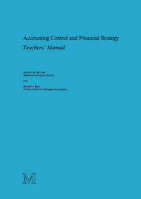 McCosh / Earl |  Accounting Control and Financial Strategy | eBook | Sack Fachmedien