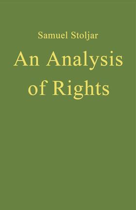 Stoljar |  An Analysis of Rights | Buch |  Sack Fachmedien