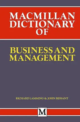 Lamming / Bessant |  Macmillan Dictionary of Business and Management | eBook | Sack Fachmedien