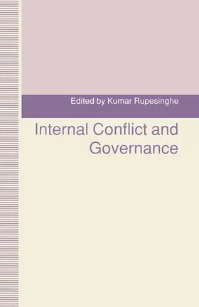 Rupesinghe |  Internal Conflict and Governance | Buch |  Sack Fachmedien