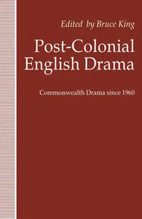 King |  Post-Colonial English Drama | eBook | Sack Fachmedien