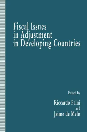 de Melo / Faini |  Fiscal Issues in Adjustment in Developing Countries | Buch |  Sack Fachmedien