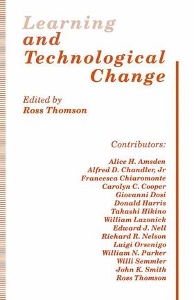 Thomson |  Learning and Technological Change | Buch |  Sack Fachmedien