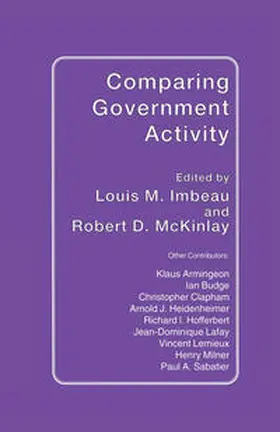 Imbeau / McKinlay | Comparing Government Activity | E-Book | sack.de