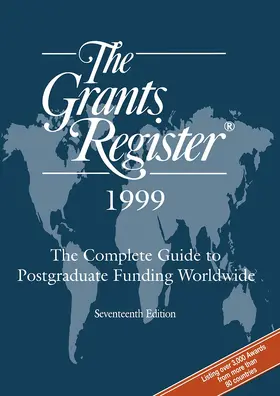 Austin |  The Grants Register 1999 | Buch |  Sack Fachmedien