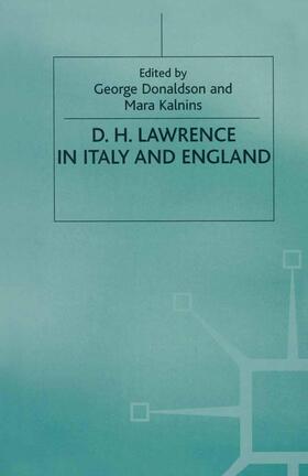 Donaldson / Kalnins |  D. H. Lawrence in Italy and England | Buch |  Sack Fachmedien