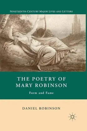 Robinson |  Poetry of Mary Robinson | Buch |  Sack Fachmedien