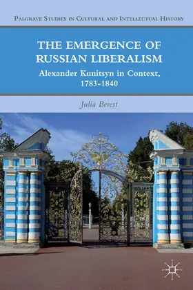 Berest |  The Emergence of Russian Liberalism | Buch |  Sack Fachmedien