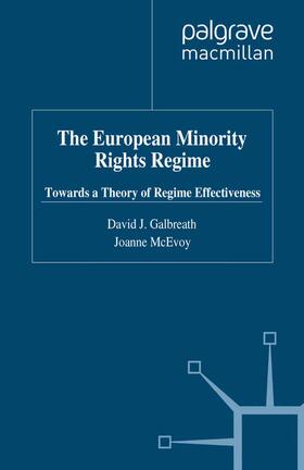 McEvoy / Galbreath |  The European Minority Rights Regime | Buch |  Sack Fachmedien