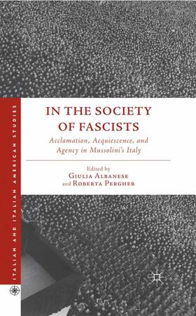 Pergher / Albanese |  In the Society of Fascists | Buch |  Sack Fachmedien