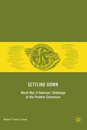 Saxe |  Settling Down | Buch |  Sack Fachmedien