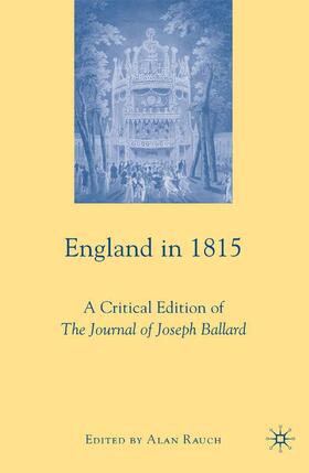 Rauch |  England in 1815 | Buch |  Sack Fachmedien