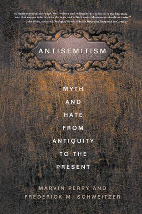 Perry / Schweitzer |  Antisemitism | Buch |  Sack Fachmedien