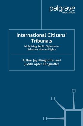 Klinghoffer |  International Citizens' Tribunals | Buch |  Sack Fachmedien