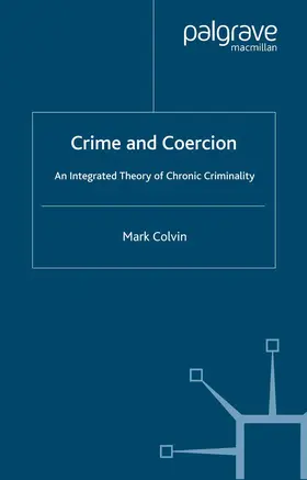 Colvin |  Crime and Coercion | Buch |  Sack Fachmedien