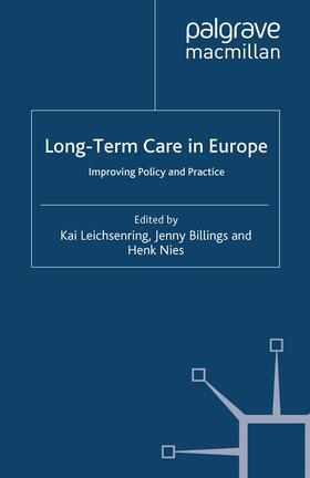 Leichsenring / Nies / Billings |  Long-Term Care in Europe | Buch |  Sack Fachmedien