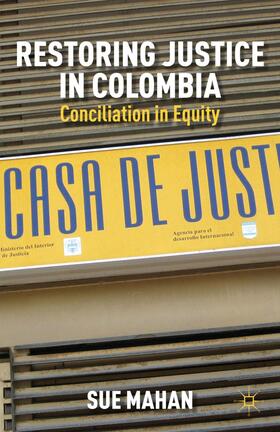 Mahan |  Restoring Justice in Colombia | Buch |  Sack Fachmedien