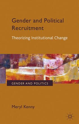 Kenny |  Gender and Political Recruitment | Buch |  Sack Fachmedien