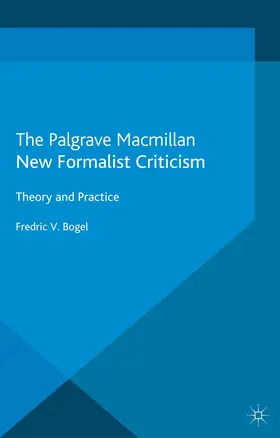 Bogel |  New Formalist Criticism | Buch |  Sack Fachmedien