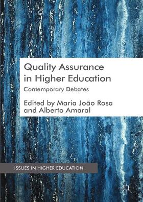 Amaral |  Quality Assurance in Higher Education | Buch |  Sack Fachmedien