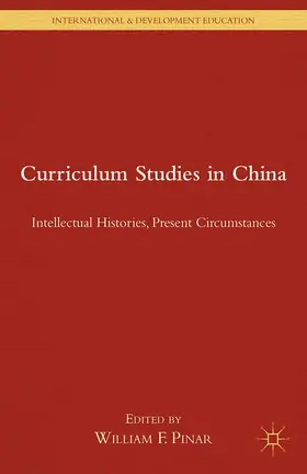 Pinar |  Curriculum Studies in China | Buch |  Sack Fachmedien