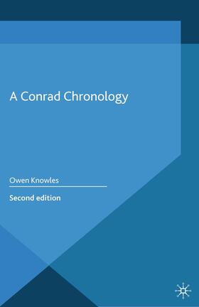 Knowles |  A Conrad Chronology | Buch |  Sack Fachmedien