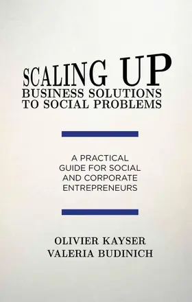 Kayser / Budinich |  Scaling Up Business Solutions to Social Problems | Buch |  Sack Fachmedien