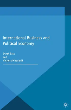 Basu / Miroshnik |  International Business and Political Economy | Buch |  Sack Fachmedien