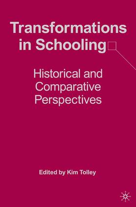 Tolley |  Transformations in Schooling | Buch |  Sack Fachmedien