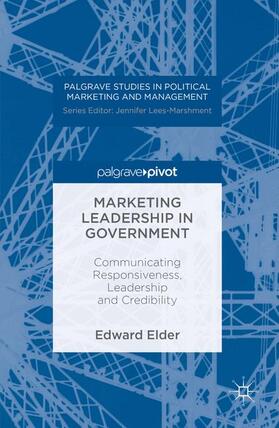 Elder |  Marketing Leadership in Government | Buch |  Sack Fachmedien