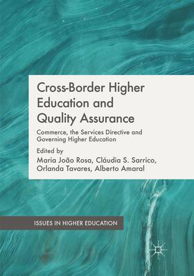 Rosa / Amaral / Sarrico |  Cross-Border Higher Education and Quality Assurance | Buch |  Sack Fachmedien