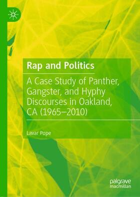 Pope |  Rap and Politics | Buch |  Sack Fachmedien