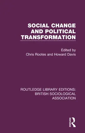 Rootes / Davis |  Social Change and Political Transformation | eBook | Sack Fachmedien