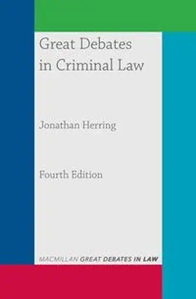 Herring |  Great Debates in Criminal Law | eBook | Sack Fachmedien